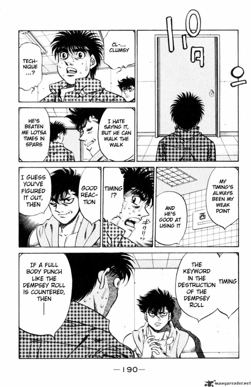 Hajime no Ippo: Fighting Spirit, Chapter 462 image 15